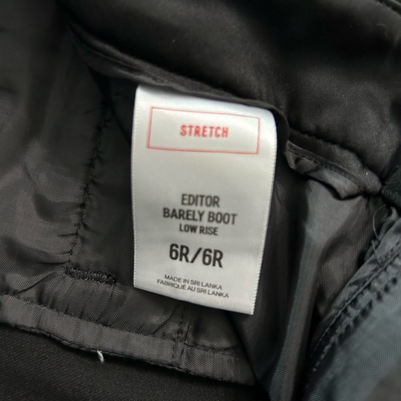 EXPRESS BLK LADIES CASUAL STRETCH PNATS SIZE 6 - Picture 9 of 9